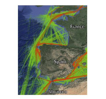Maritime traffic graph cover image